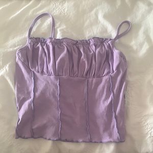 Purple tank top